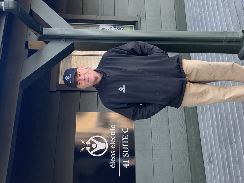 Nick Stokeld, licensed Eleos Electric electrician