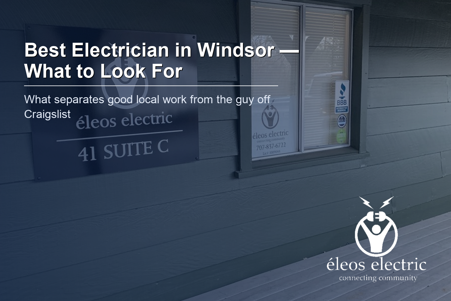 Best Electrician in Windsor: What to Look For