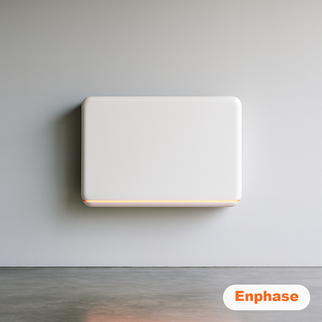 Enphase IQ Battery 5P wall-mounted home storage
