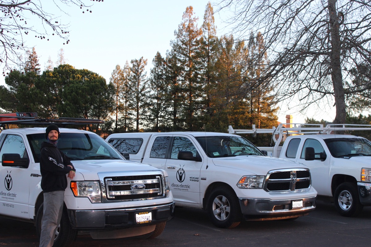 Eleos Electric work truck fleet