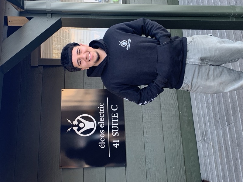 Jose Vigil, Eleos Electric apprentice electrician